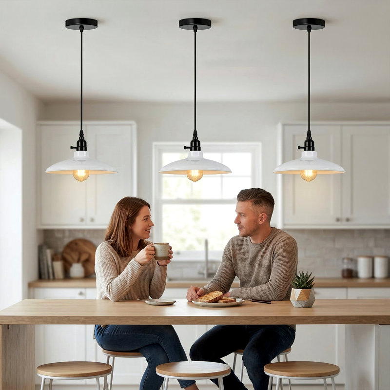 1 - Light Pendant, White