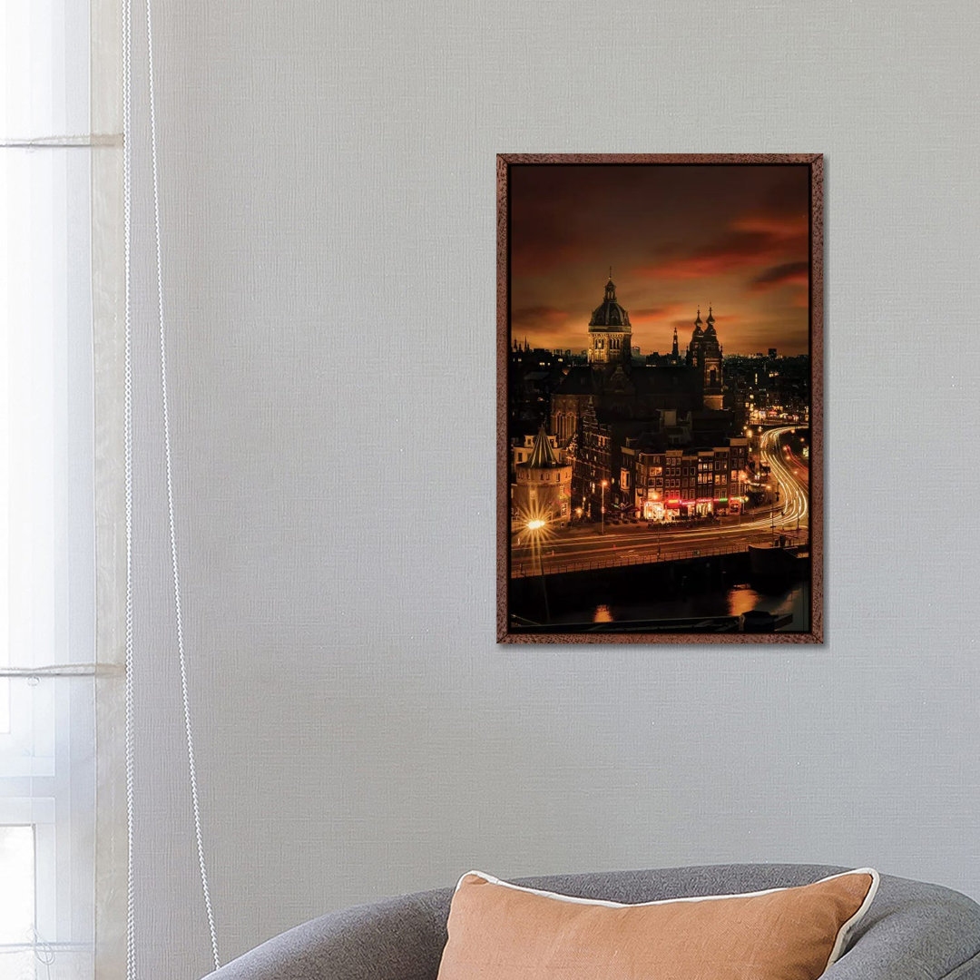 Amsterdam, 10 Sec. von Enzo Romano - Galerie-verpackte Leinwand Giclée