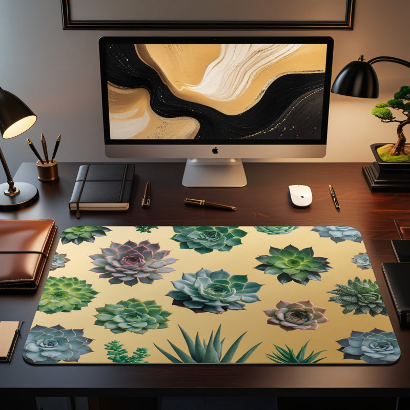 Polyester Desk Pad, 23.6x13.8