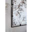 Miroir mural 32 po x 22 po avec cadre en métal antique