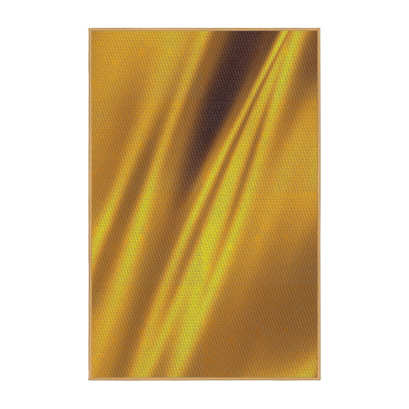 Tapis jaune, Rectangle 5 pi x 7 pi