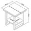 Bettye Solid Wood Sled End Table