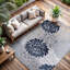 Tapis floral intérieur / extérieur-112263290