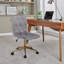 Chaise de bureau ergonomique en velours-1853611477