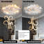 Low Profile Caged Ceiling Fan With Lights Remote Control, Embedded Modern Industrial Ceiling Fan-113577099