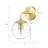 Beuthel Plug-in Armed Sconce-541529344-541529345