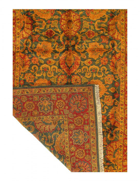 Tapis unique en laine d'agneau 12 pi x 9 pi Guisel