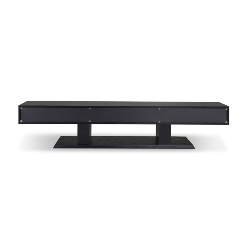 Meuble télé noir à 3 tiroirs