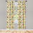 Tropical Floral Semi-Sheer Rod Pocket Curtain Panels-42073793