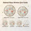 Panneau de fenêtre en verre pour décoration intérieure American Independance USA 250th Anniversary - H 12 po-126676252
