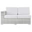 Canapé modulaire d'extérieur en osier avec coussins de 56,5 po de largeur Convene-1271917283-1271917285
