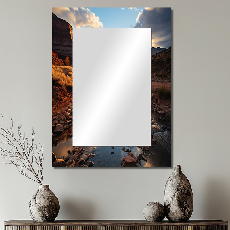 Kronos Sunset In Utah Mountain III - Utah, 32 po x 24 po