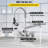 VEVOR Pull Down Kitchen Faucet