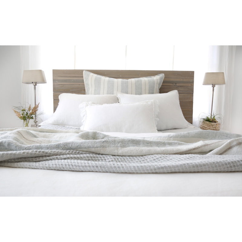 Laguna Throw Blanket, Gray/Charcoal