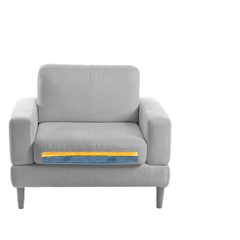 Outdoor 1.5'' Seat Cushion, 22" W x 33" D