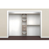 Closet Organizer With Shelves And Drawers, Expandable Rods, Adjustable Shelving, And Full Extension Drawers For Versatile Home Storage