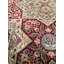Tabriz Wool Southwestern Area Rug in Red/Cream