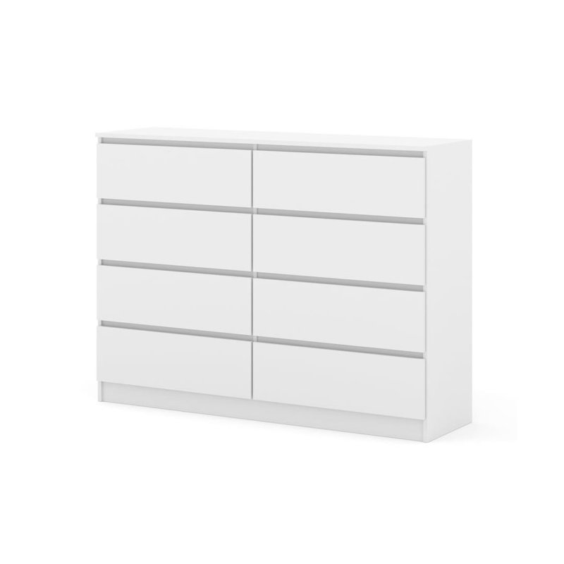 Tarius 140cm W Chest of Drawers, White