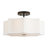 Thornhill 4-Light Modern Fabric Semi Flush Mount Ceiling Light for  Entryway