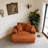 52.4'' Boneless Chaise Lounge Chair Indoor-Oversized Cloud-Like Cozy Comfy Modular 3-in-1 Sofa Bed for Reading