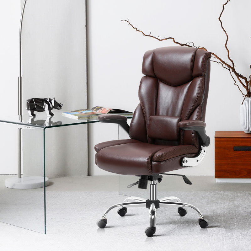 Fauteuil de direction ergonomique Office, Brun