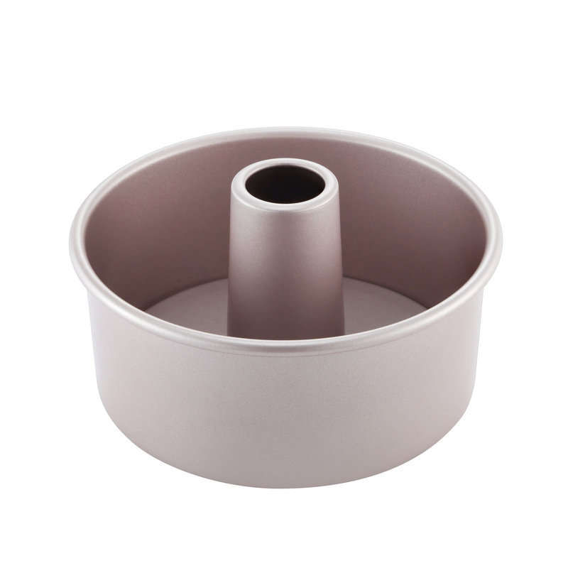CHEFMADE 6 Inch Angel Food Cake Pan, 3.5" H x 6.7" L x 6.7' W
