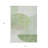 HomeRoots 3' X 5' Olive Green And Artichoke Green Geometric Washable Indoor Outdoor Area Rug
