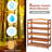 18 Pair Solid Wood Shoe Rack
