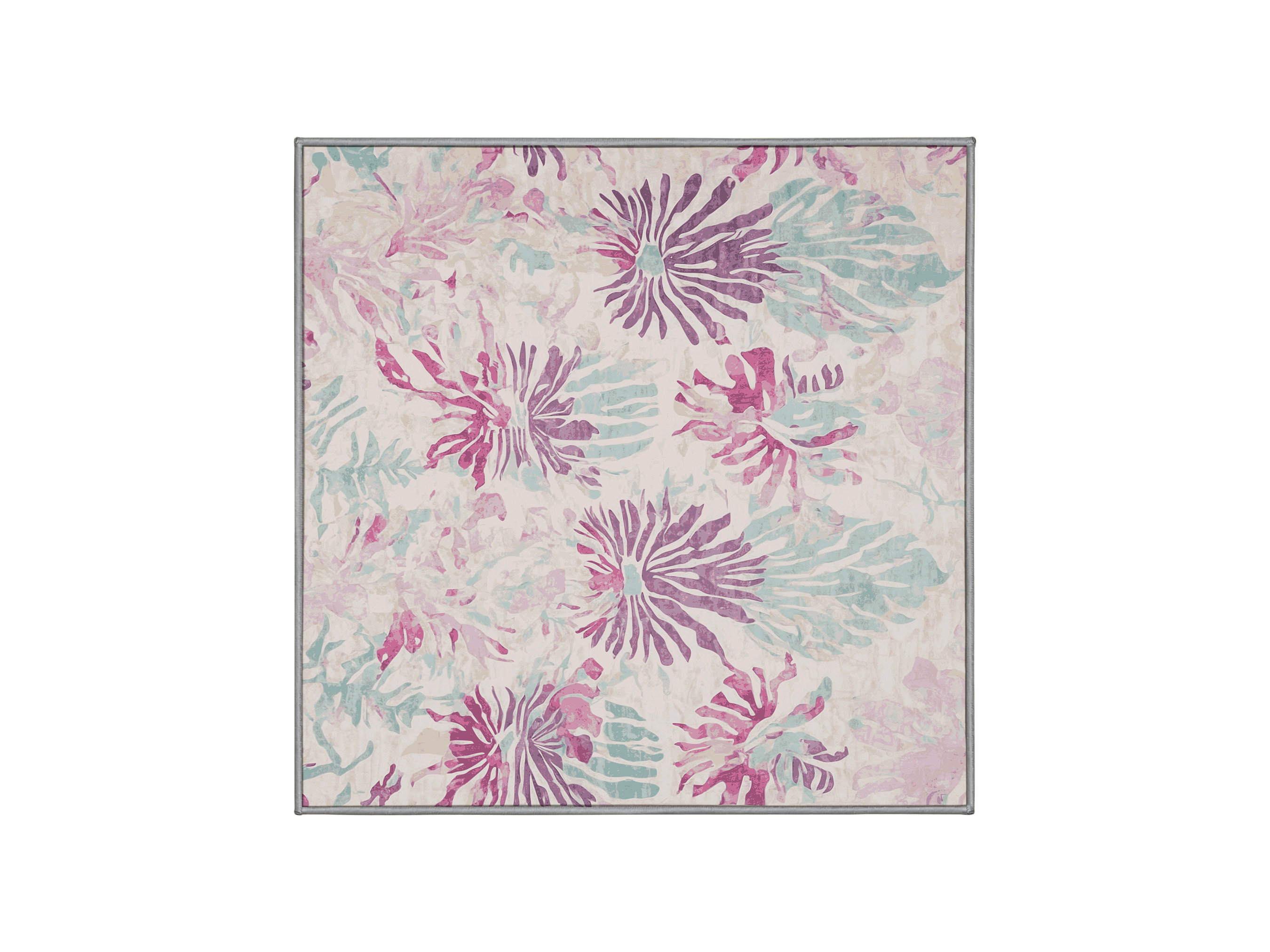 Bayou Breeze Machine Washable Gray Area Rug | Wayfair