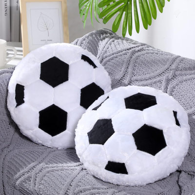 2-pack Soccer Plush Throw Pillows