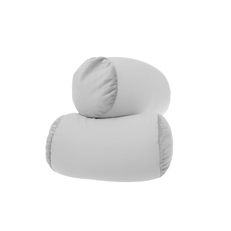 Coussin Mooshi Squishy, Gris clair