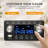 12-in-1 Programmable 8 Quart Slow Cooker with Timer, Temp Control and Auto Shut Off, Steaming Rack and Glass Lid