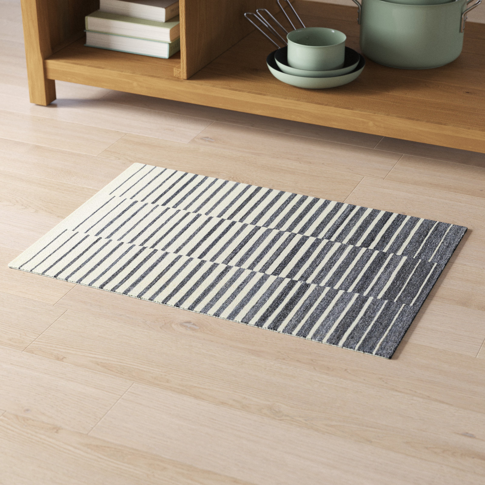 Danza Handmade Wool Rug, Rectangle 2' x 3'