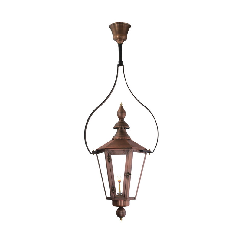 Vicksburg Outdoor Wall Lantern, 17" H x 16" W x 16" D