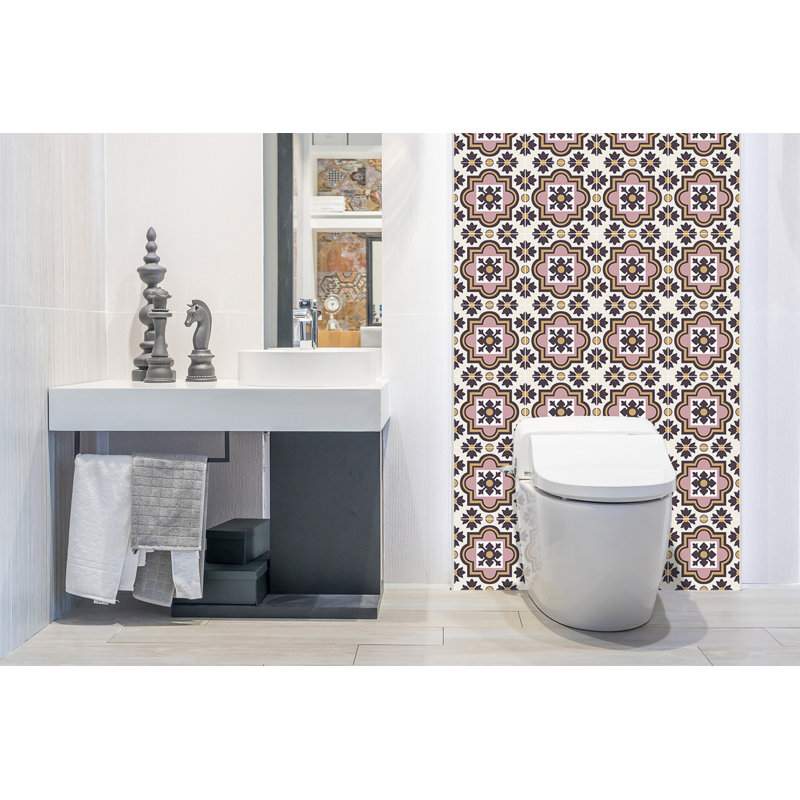 Sticker Self Adhesive Vinyl Splashback 39,37x19,68 Inch Wall Stickers Tile Peel and Stick Wall Tiles