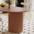Brown Oval Solid Wood Dining Tables-611045379
