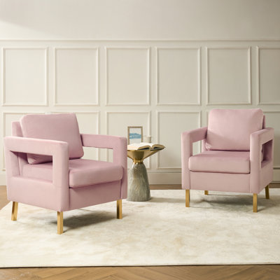 Clayne Velvet Armchair