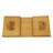 Foldable Floor Table With Chinese Landscape Carving-1235749020