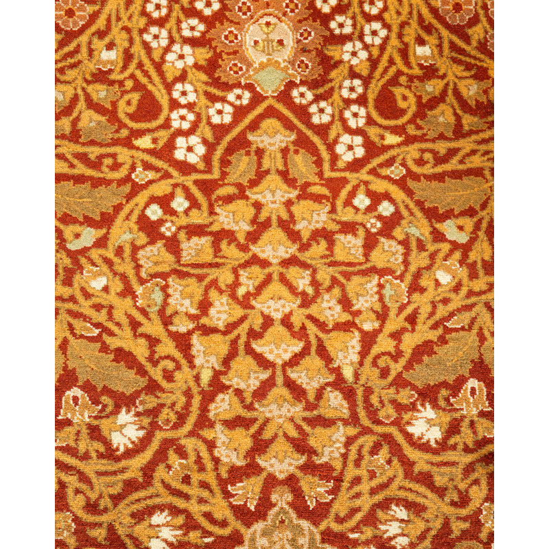 Classic One-of-a-Kind 6'1" X 9'2" Hand Knotted Area Rug