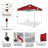 8 Ft. W x 8 Ft. D Instant Pop Up Canopy Tent with One Push Setup-100260427