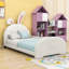 Lit plateforme simple tapissier avec tête de lit-1241056395