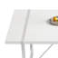 Ensemble de table de salle à manger 9 pièces en bois manufacturé ultrabrillant moderne avec chaises en porte-à-faux en similicuir-2109443511-2109443400