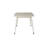Norvia Dining & Kitchen Table, Model: NVT-40, Rectangular Design, Solid Hardwood with Beveled Edges & Metal-Capped Tapered Legs, Easy to Assemble, White Oak Finish-1826836887