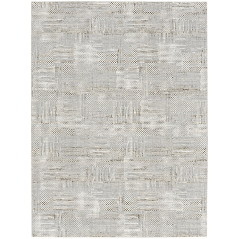 Abstract Area Rug, Rectangle 9' x 12'