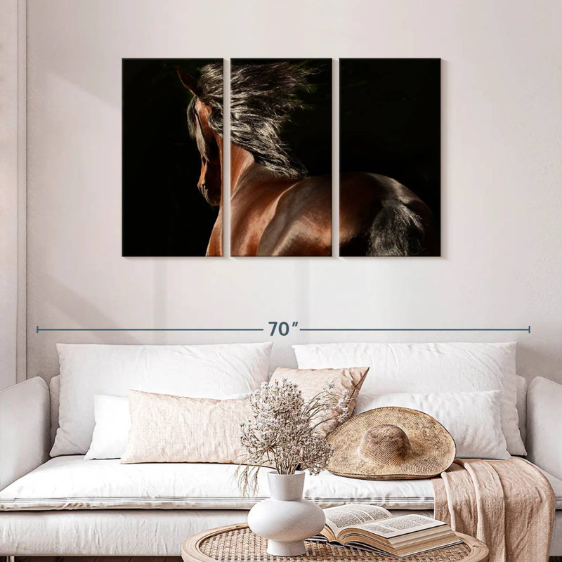 Brampt Equine Reflection, 28" H x 45" W