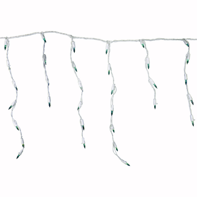 Éclairage pour les Fêtes, Vert, L 84 po