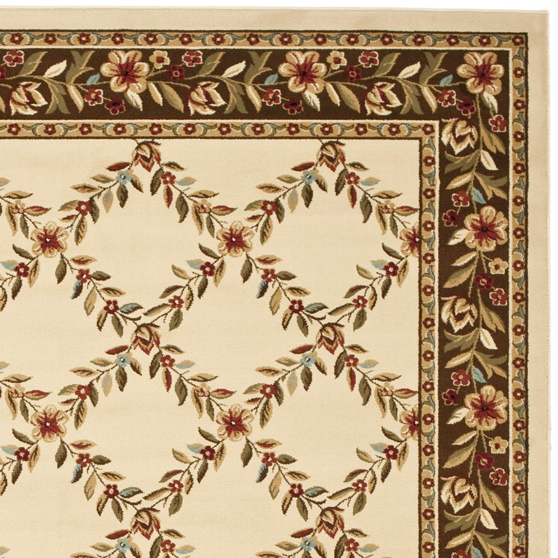 Tapis floral Klose Performance, Tapis de couloir 2 pi 3 po x 16 pi