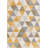 Yellow Triangular Lattice Rug-587983304