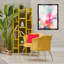 «Pink & Pastel», art mural encadré flottant abstrait par Viggo Johansen-109510099-109510108