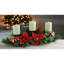 Poinsettia Candelabrum Arrangement